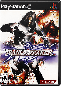 Nanobreaker Playstation 2  box art